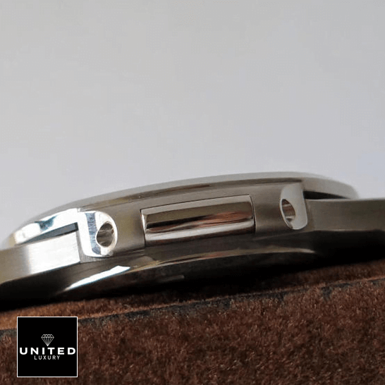 Patek Philippe Nautilus 5711/1A-011 Patek Philippe Nautilus 57111A-011 Stainless Steel Case Replica side view