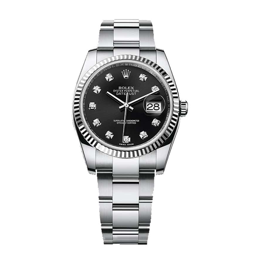 Rolex Lady-Datejust 279174 White Gold Fluted Bezel Precision Replica Edition
