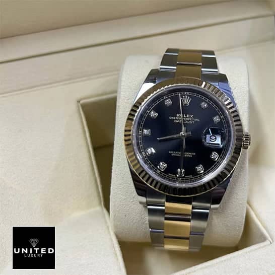 Rolex Datejust 126333-0005 Black Dial Signature Replica 1:1 rolex 126333 replica1 Rolex Datejust 126333-0005 Black Dial With Diamonds Replica