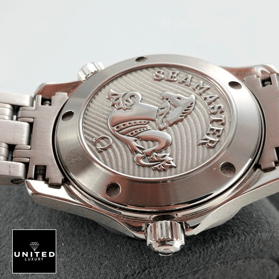 Omega Seamaster 300m Stainless Steel Case Replica upside view