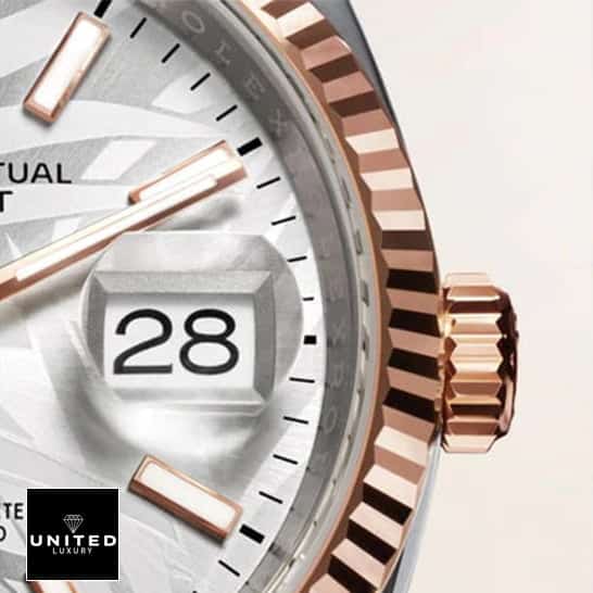 Rolex Datejust 126231 Rolex Datejust 36 126231-0033 Rose Gold Fluted Bezel Replica