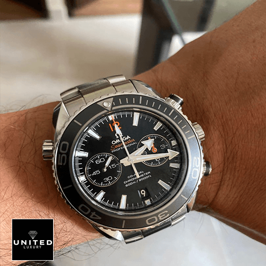 Omega Seamaster Planet Ocean Steel 232_30_46_51_01_001 Replica on the wrist