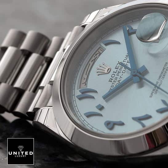 Rolex Day-Date 228206 Rolex DayDate 40 228206 Arabic Stainless Steel Oyster Bracelet Replica