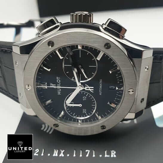 Hublot Classic Fusion 521.NX.7071.LR Hublot 521.NX.1171.RX Classic Fusion Black Dial Steel Bezel Replica push button