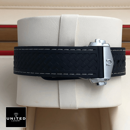 Omega Seamaster 220.22.41.21.02.001 Rubber Black Bracelet Replica in the box