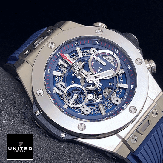 Hublot Big Bang Unico 411.JX.4802.RT Hublot Big Bang Unico Blue 411_NX_5179_RX Blue Dial Replica