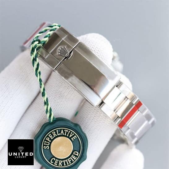 RolexGMT Master 116718LN Rolex GMT Master II 116710 S.Steel Fold Clasp on the Rolex Logo Replica