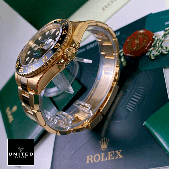 Rolex GMT-Master II 116718LN Replica Right Side Button & Crown Pusher