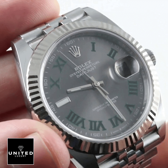 Rolex Datejust 126300 Rolex Datejust II Perpetual Grey Roman Dial 126300-0014 Jubilee Replica