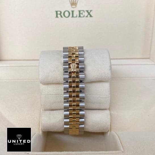 Rolex Datejust 16233 Signature Replica 1:1 2 18 Rolex Datejust 16233 Steel & Gold Jubilee Bracelet rolex on the emblem Replica