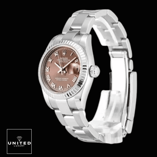 Rolex Datejust 179179 Rolex Datejust 179179 Bronz Dial with Romen Numerial Fluted Bezel Replica