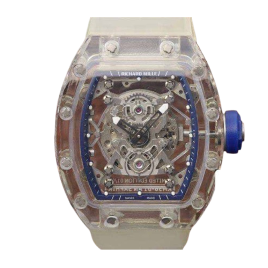 Richard Mille RM 56-02 Tourbillon Transparent Deluxe Replica Edition