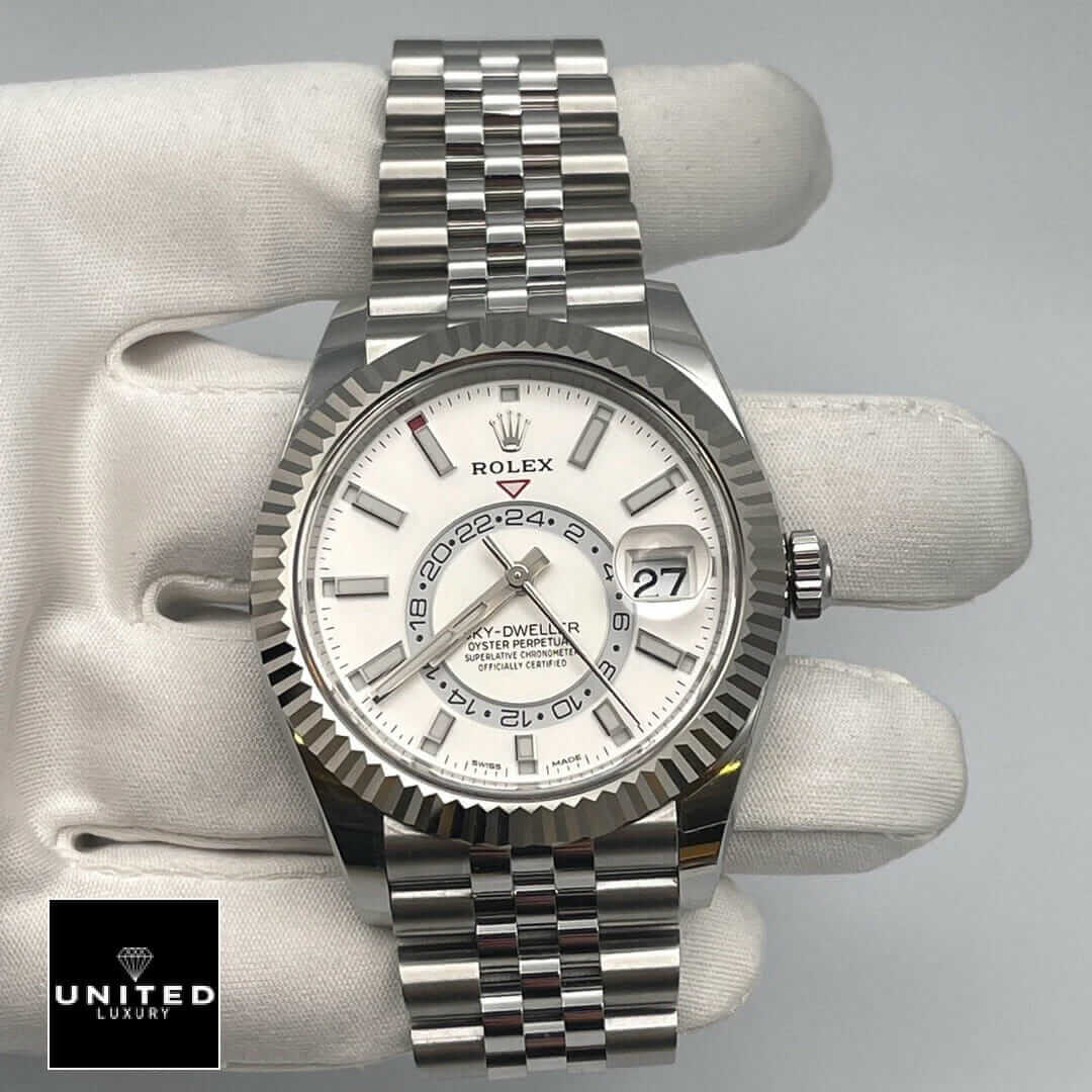 Rolex Sky-Dweller 326934 Rolex Sky-Dweller White Dial