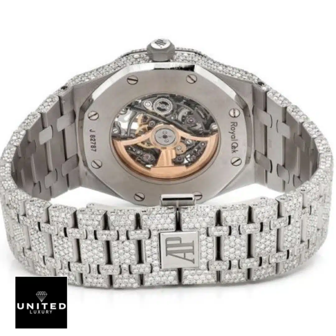 Audemars Piguet Royal Oak AP Iced Out Watch Replica clasp and stainless steel case