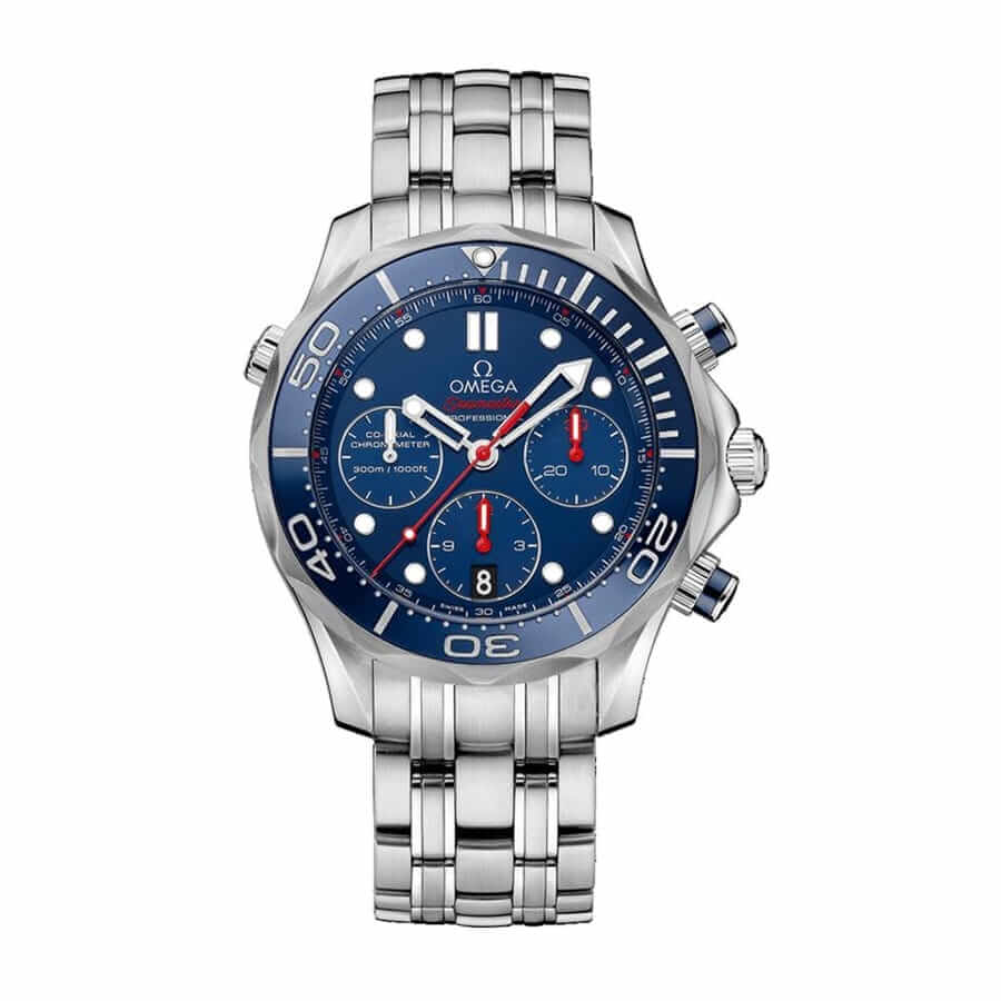 Omega Seamaster Diver Co-Axial Chronograph 212.30.44.50.03.001 Mirror Clone Quality