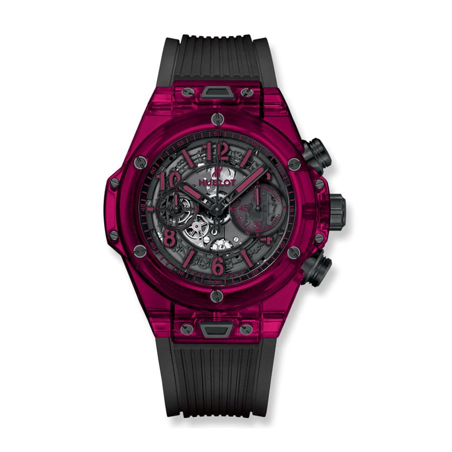 Hublot Big Bang Unico “Red Sapphire” Skeleton 411.JR.4901.RT Ultra Detailed Clone