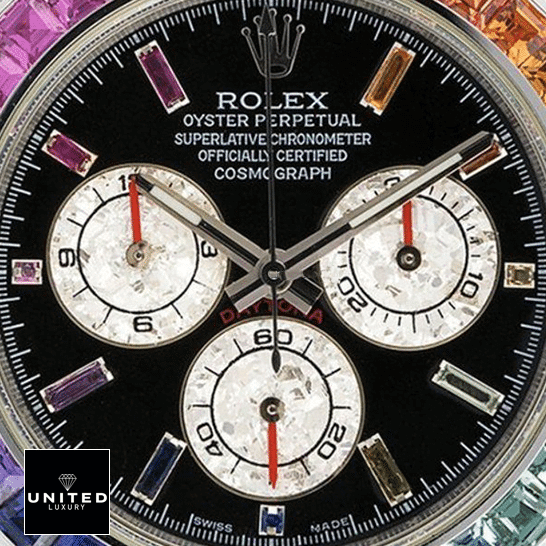 Rolex Cosmograph Daytona 116599RBOW Rolex Daytona Black Diamond Dial with Diamonds 116599RBOW Replica