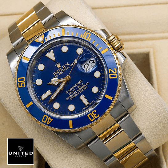 Rolex Submariner Date 16613 Rolex Submariner Date Two Tone Oyster Bracelet Blue Dial 16613 Replica