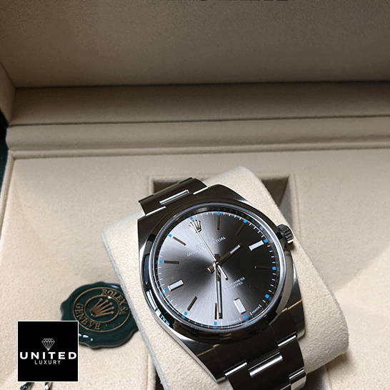Rolex Datejust Perpetual 114300 Grey Dial Replica in the box