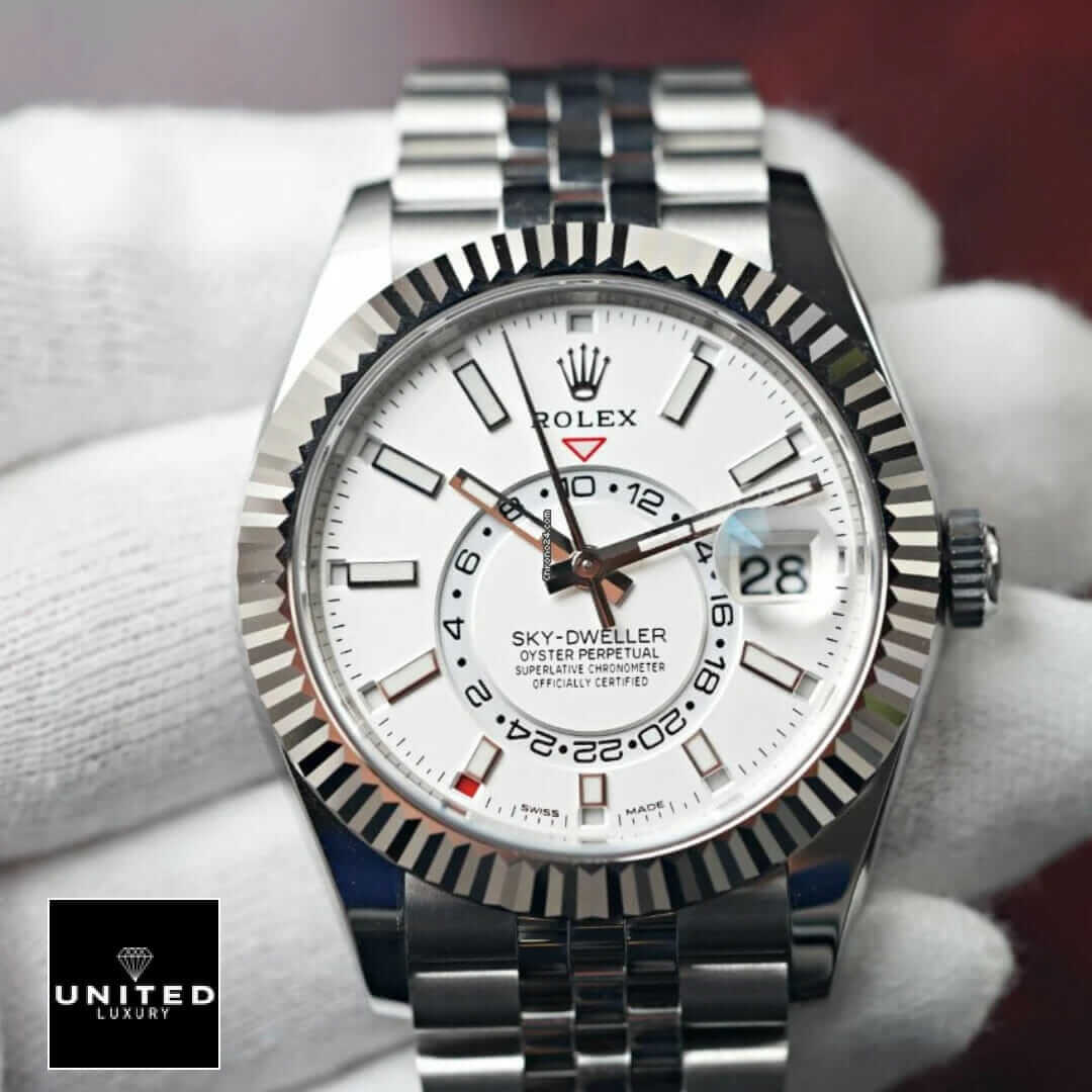 Rolex Sky-Dweller 326934 Rolex Sky-Dweller White Dial