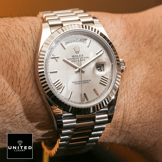 Rolex Day-Date 228235 Rolex Day-Date 228239 Watch on the wirst
