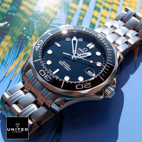 Omega Seamaster 300m Steel Black Dial Repica