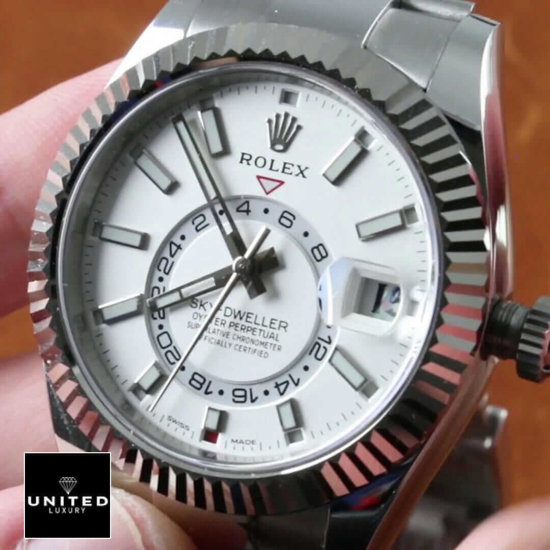 Rolex Sky-Dweller 326934 Rolex Sky-Dweller White Dial