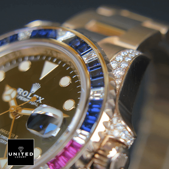 Rolex GMT-Master II 126755SARU Rolex GMT-Master II 126755SARU Gem-Set Bezel Replica