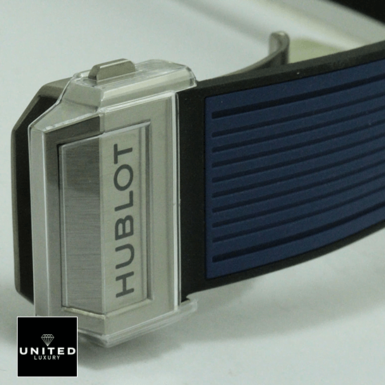 Hublot Big Bang Unico Hublot Big Bang 84.394.-5471.NL_.7112.RX Blue Rubber Replica steel clasp