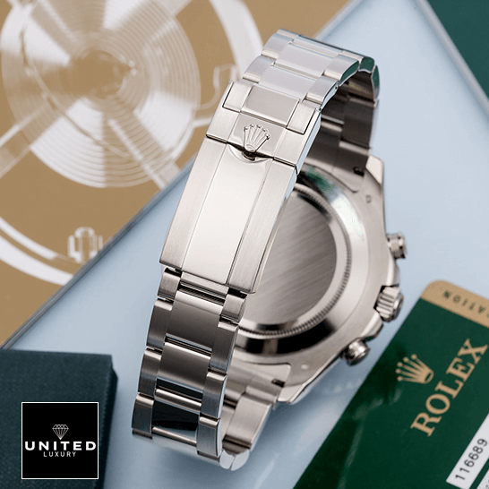 Rolex Yacht Master 116689-0001 Replica steel clasp