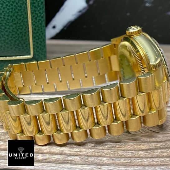 Rolex Day-Date 128238 Rolex Day Date Mop 128238 Replica Yellow Gold Oyster Bracelet