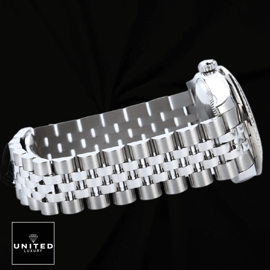 Rolex Datejust 178384 Rolex Datejust 178384 White Gold Replica side view