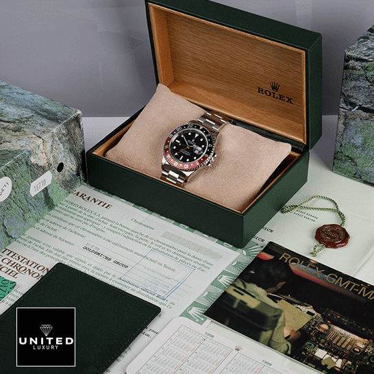 Rolex GMT-Master II 16710 Rolex GMT-Master II Coke 16710 Replica in the Rolex Box & Guarantee Card