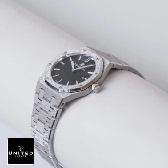 Audemars Piguet Royal Oak 67653BC.GG.1263BC.02 AP Frosted White Gold 67653BC.GG.1263BC.02 Replica