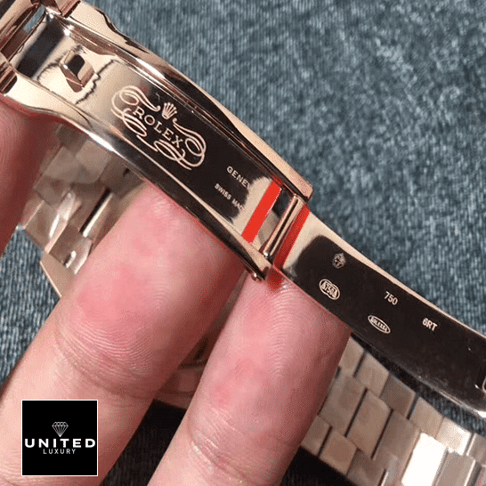 Rolex Day-Date 118139 Rolex Day-Date 40 228235-0002 Replica Open Fold Clasp