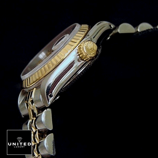 Rolex Datejust 69173 Exclusive Clone Edition Rolex Datejust 69173 Stainless Steel Replica side distant view