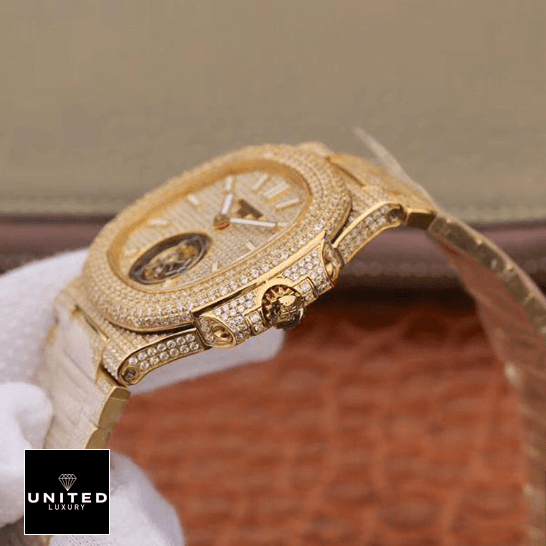 Patek Philippe Nautilus 5711/1A-018 Patek Philippe Tourbillion 5711 Replica side view