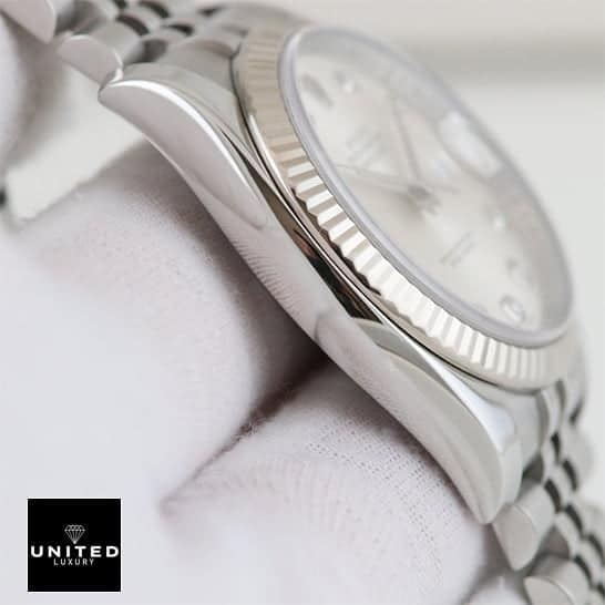 Rolex Datejust stainless steel case