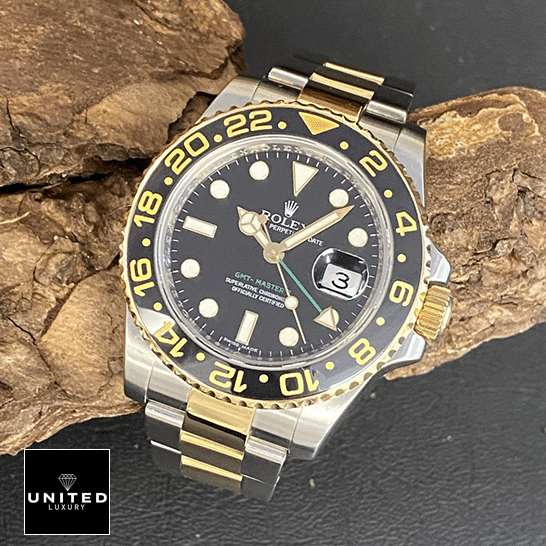 Rolex GMT-Master II 126711CHNR Rolex GMT-Master II 116713 Two Tone Black Dial Oyster Replica