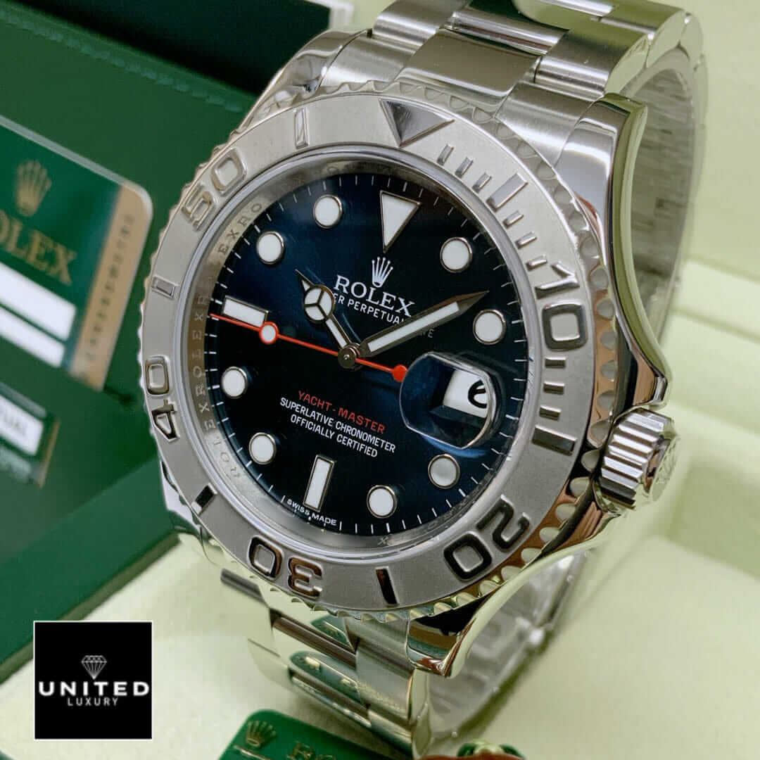 Rolex Yacht-Master 116622 Exceptional Replica 1:1 Yeni Proje 3 28 Rolex 116622 Yacht Master Oyster Replica next to warranty card