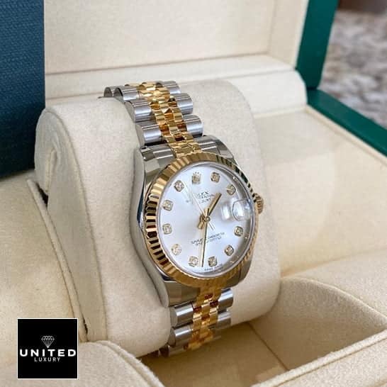 Rolex Datejust 16233 Signature Replica 1:1 asdx 4 Rolex Datejust 16233 Jubilee Replica in Rolex Box