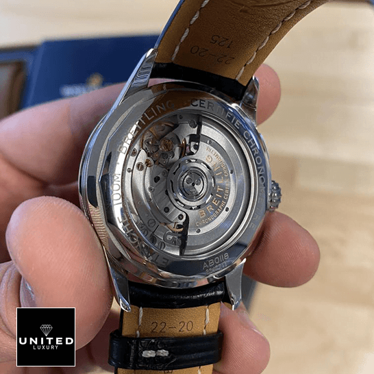 Breitling Premier Chronograph AB0118221G1P1 Breitling AB0118221G1P1 Steel Case Replica upside view