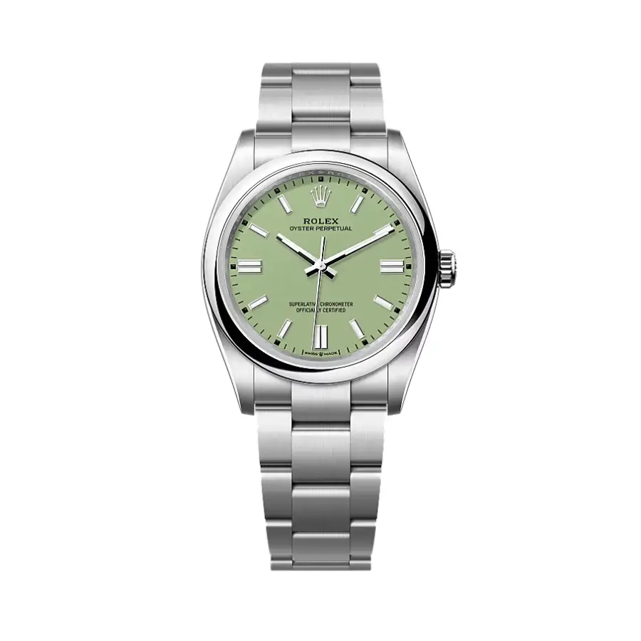 Rolex Datejust 134300 Oyster Perpetual  “Pistachio Dial” Ultra Clone 1:1