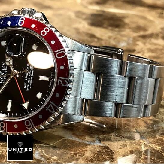 Rolex Submariner GMT-Master II 16710 Two Tone Bezel Stainless Steel Oyster Bracelet Replica